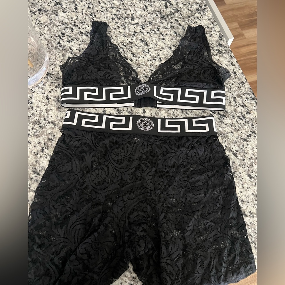 Versace lace two piece set! SOLD OUT EVERYWHERE!